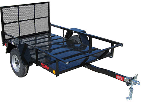 EE-6-13 Ekite Single Place ATV Trailer