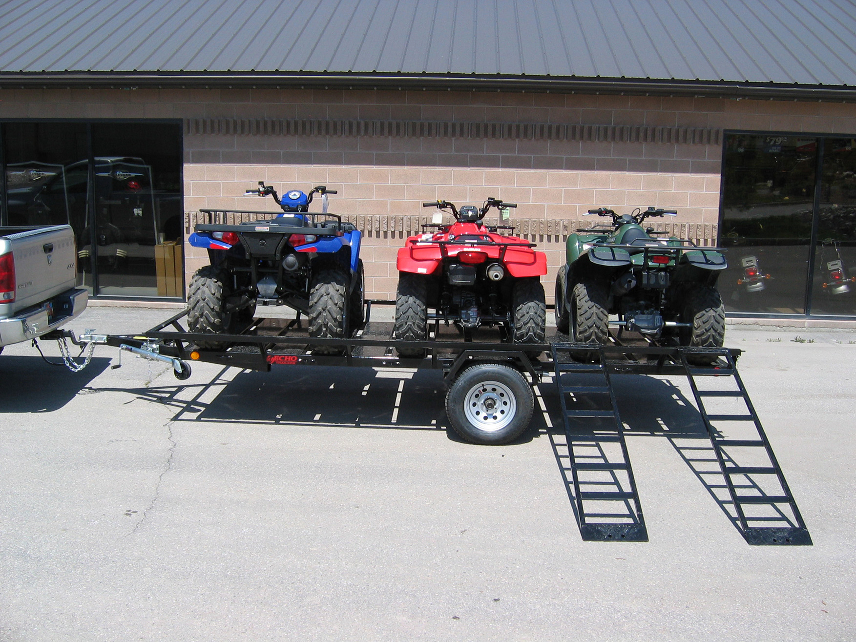 Echo 4 place trailer Polaris ATV Forum